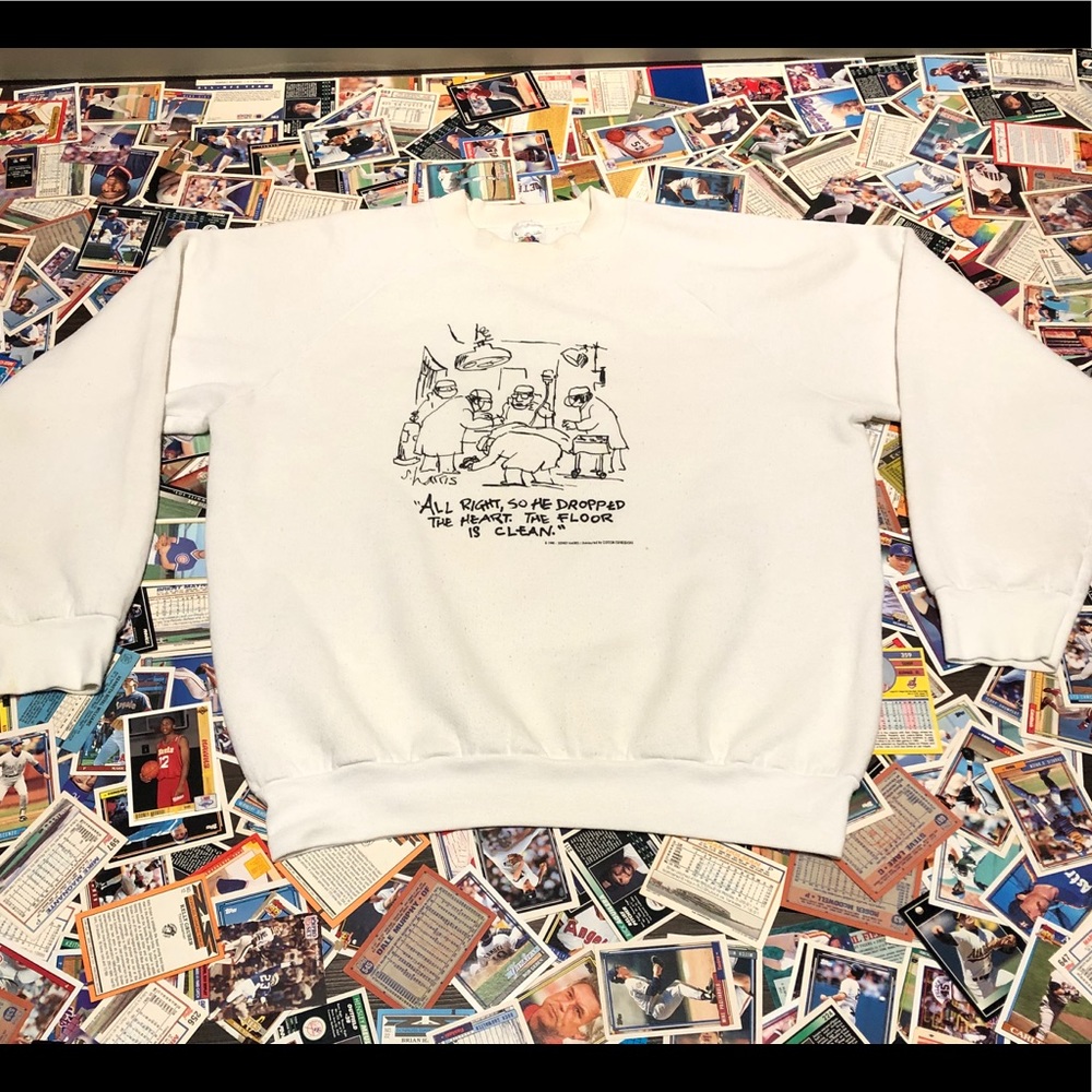 Vintage Sidney Harris pullover